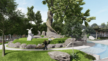 dasna forest villas theme